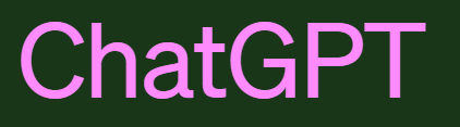 CHATGPTのロゴの写真